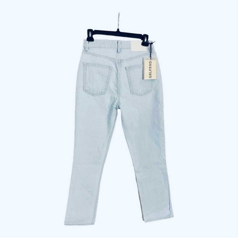NEW Grlfrnd Jeans Karolina High Rise Straight Crop - Picture 5 of 9